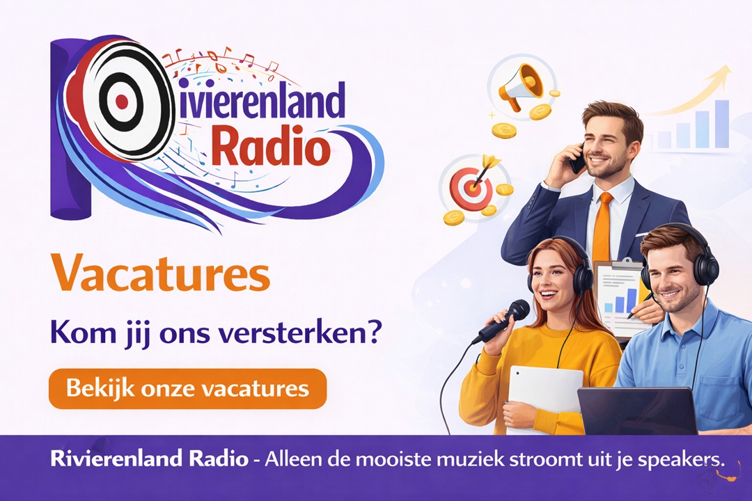 Werken bij Rivierenland Radio